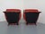 Set of Progetti Lounge Chairs by Umberto Asnago for Giorgetti, 1980s, Set of 2 For Sale - Image 12 of 18