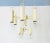 1960s Sciolari 9-Arm White Chandelier For Sale - Image 12 of 13