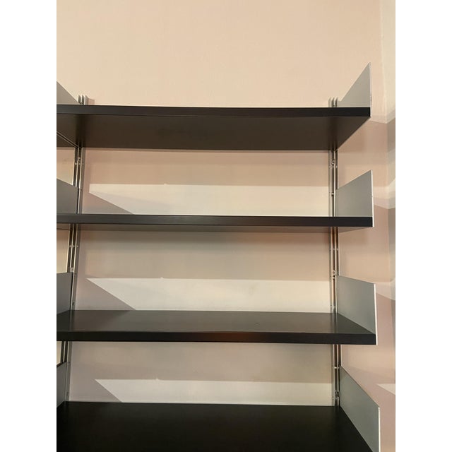 Metal Model 606 Shelving System by Dieter Rams for Vitsoe, 1960s, Set of 18 For Sale - Image 7 of 18