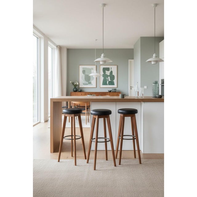 Danish Teak Barstool, 1960s For Sale - Image 17 of 18