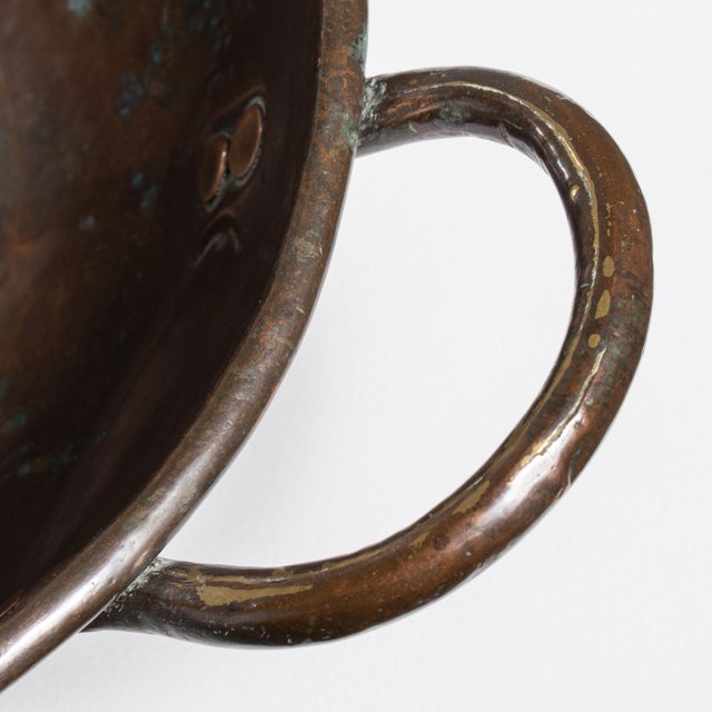 19th Century France Terra Cotta Copper Serving Piece For Sale - Image 4 of 15