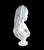 White European Marble Bust of a Young Girl For Sale - Image 8 of 11