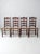 Wood Antique Tell City Chair Company Dining Chairs - Set of 8 For Sale - Image 7 of 13