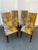 Jack Lenor Larsen "Primavera Velvet" Dining Chairs - Set of 4 For Sale - Image 12 of 12