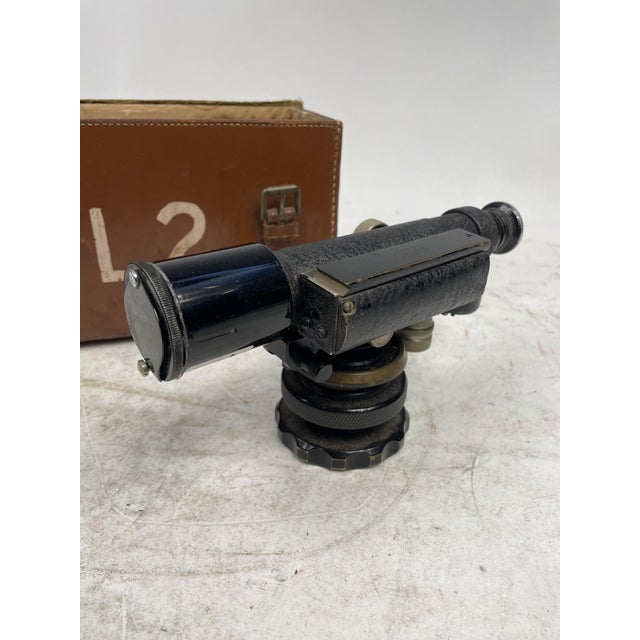 Vintage English Theodolite, 1940s For Sale - Image 11 of 14