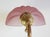 1960s Violet Art Glass Clam Shell Floor Lamp With Brass Base, 1960s France For Sale - Image 5 of 9