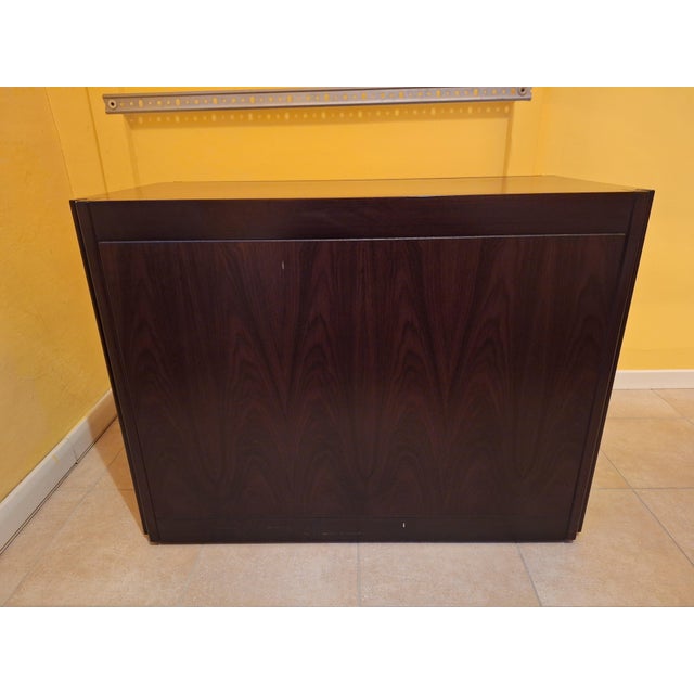 Molteni Sideboard with Doors in Rosewood by Angel Mangiarotti for Molteni, 1960s For Sale - Image 4 of 18