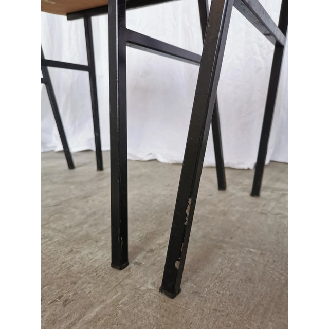 Beige Mid-Century Modern School Chairs from STOL Kamnik, 1970s, Set of 4 For Sale - Image 8 of 18