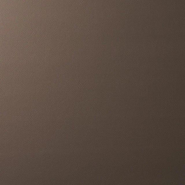 Schumacher Sample - Schumacher Indoor/Outdoor Vegan Leather Fabric in Java For Sale - Image 4 of 4