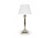 Silver Silver-Plated Column Table Lamp, 1960s For Sale - Image 8 of 8
