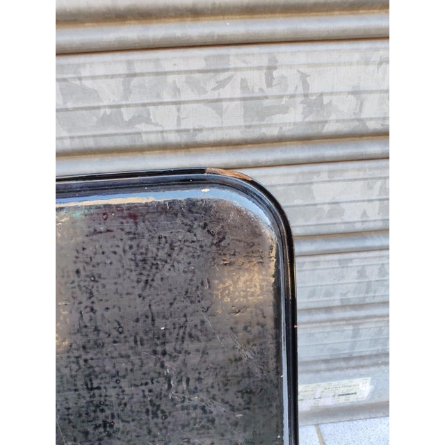 Paper Napoleon III Tray Japanese Decor in Cardboard Mache For Sale - Image 7 of 13