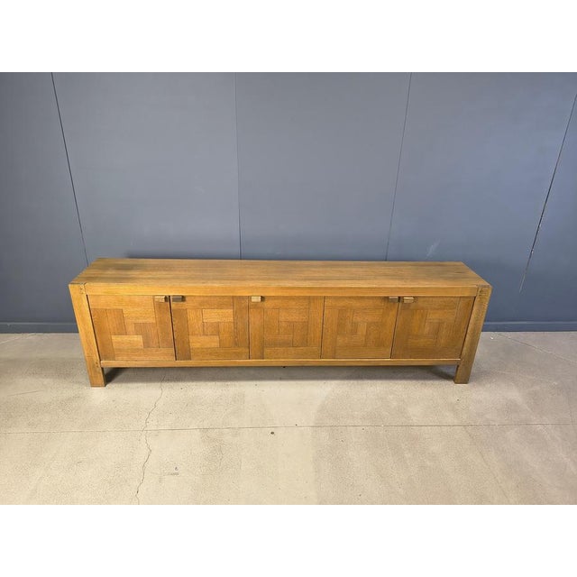 Vintage Graphical Sideboard by Frans Defour for Defour, 1970s For Sale - Image 6 of 13
