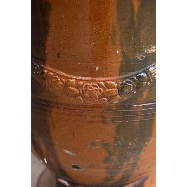 Ceramic 19th Century French Anduze Vase Circa 1890 For Sale - Image 7 of 10