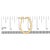 10K Yellow Gold 1.0 Cttw Round and Baguette-Cut Diamond Hoop Earrings (I-J Color, I2-I3 Clarity) For Sale In New York - Image 6 of 6