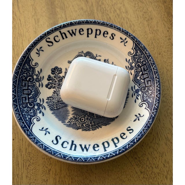 Chinese Vintage Schweppes Wedgewood Dish 4.75" For Sale - Image 3 of 3