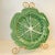 Farmhouse Bordallo Pinheiro Green Cabbage Platter Majolica 12” Late 20th Century For Sale - Image 3 of 11