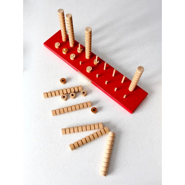 Vintage Ideal School Supply Co. Number Toy For Sale - Image 6 of 11