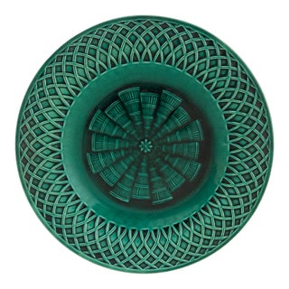 Minton English Majolica Plate, c.1880 For Sale