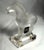 Late 20th Century Lalique (France) - Exquisite Signed Clear and Frosted Tang Horse With Original Label, Retired - For Sale - Image 16 of 16