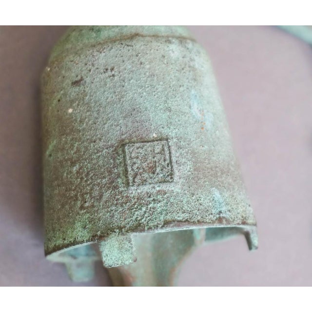 Mid-Century Modern 1960s Bronze Wind Bell Chime by Paolo Soleri for Arcosanti For Sale - Image 3 of 3