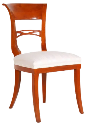 Vintage Biedermeier Style Chair in Cherry