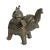 Vintage Old Brass Elephant Pot For Sale - Image 4 of 6