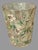 Antique Victorian Floral Hand Painted Enamel Decorated Art Glass Pitcher With 6 Glasses For Sale - Image 4 of 10