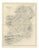 Antique Map of Ireland According to the Government Survey, 1860 For Sale