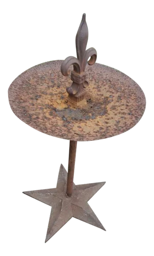 Antique Architectural Salvaged Ironwork Garden Ornament