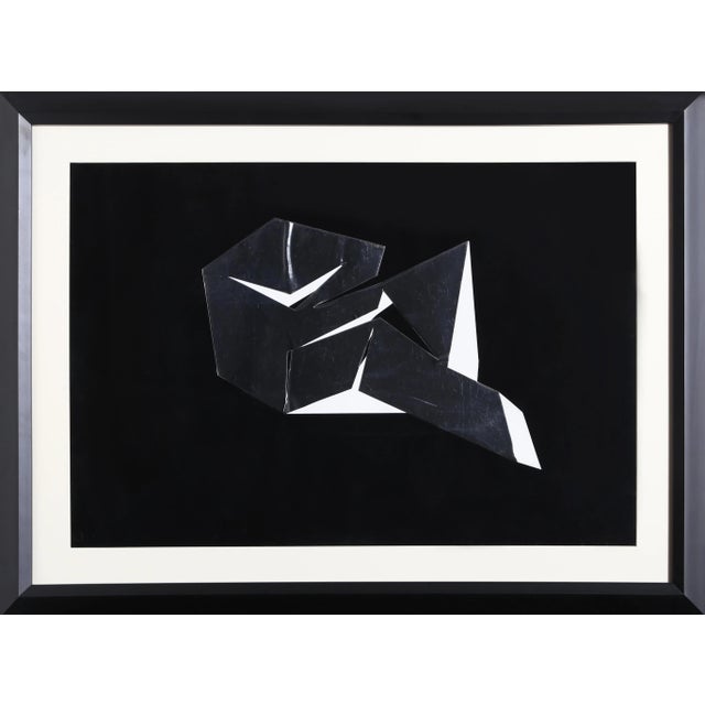 Minimalism Collage 1 V.1, Beverly Pepper Collage, Signed and Numbered in Ink For Sale - Image 3 of 3