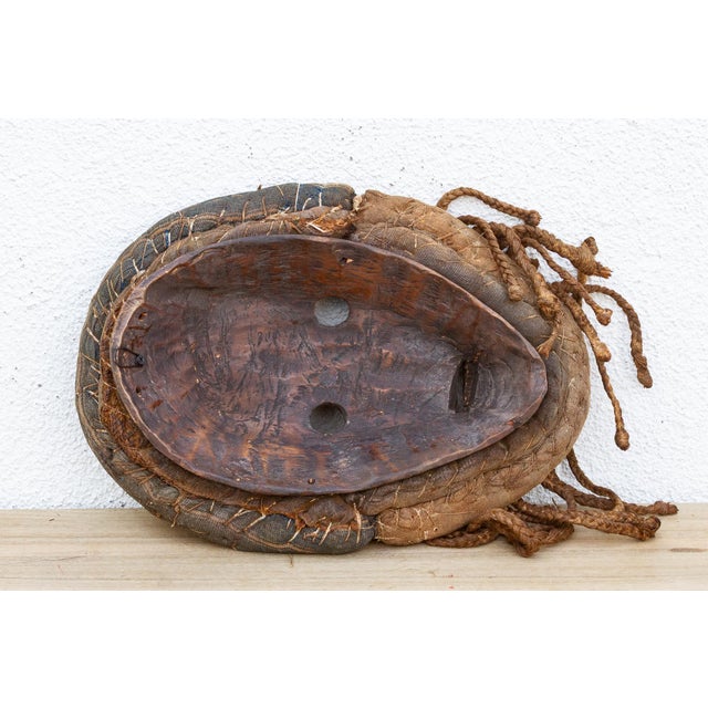 Original Ceremonial African Cowrie Mask For Sale In Los Angeles - Image 6 of 6