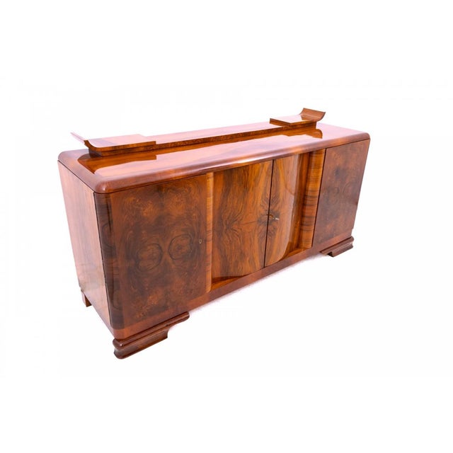Art Deco Sideboard, Poland, 1940s For Sale - Image 4 of 16