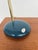 Adjustable Table Lamp in Duck Blue and Gold Metal, 1960s For Sale - Image 9 of 10