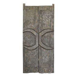 Vintage Indian Door From Nagaland For Sale