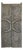 Vintage Indian Door From Nagaland For Sale