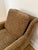 Brown Contemporary Brown Chenille Custom Upholstered Club Chair For Sale - Image 8 of 11