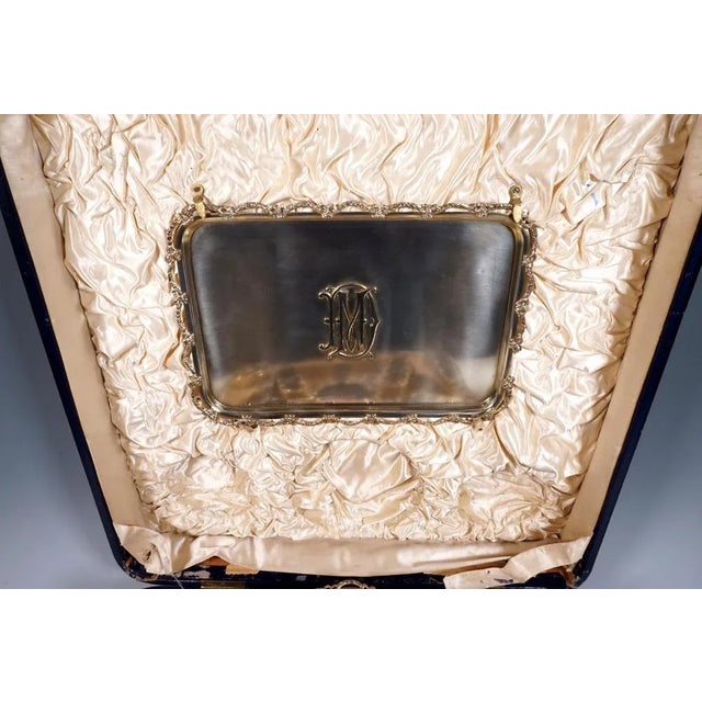 Silver Toiletteries from William Comyns & Sons, London, 1909, Set of 14 For Sale - Image 5 of 7