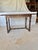 French Late 19th Century French Pine Trestle Side Table For Sale - Image 3 of 13