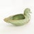 Cabin Vintage Green Frankoma Pottery Large Duck Planter 208 For Sale - Image 3 of 5