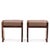 Modern A Pair of Modern Shagreen Covered Stools by R & Y Augousti, Paris For Sale - Image 3 of 9