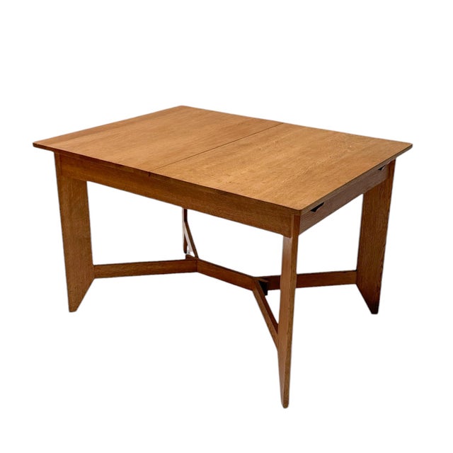 Art Deco Modernist Extendable Dining Room Table by Hendrik Wouda for Pander, 1924 For Sale - Image 3 of 9