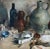 Simone Lienard Still Life Oil Painting Mid Century Nature Mort For Sale - Image 4 of 7