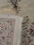 Textile Vintage Persian Style Ivory, Dusty Rose & Powder Blue Floral Palace Rug, Circa Mid-20th Century – 15’11” X 11’4” For Sale - Image 7 of 9