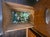 1930s Art Deco Waterfall Burl Wood Vanity With Circular Mirror For Sale - Image 9 of 12