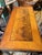 Handsome Vintage Burl and Inlaid Desk With Ebonized Base For Sale - Image 11 of 11