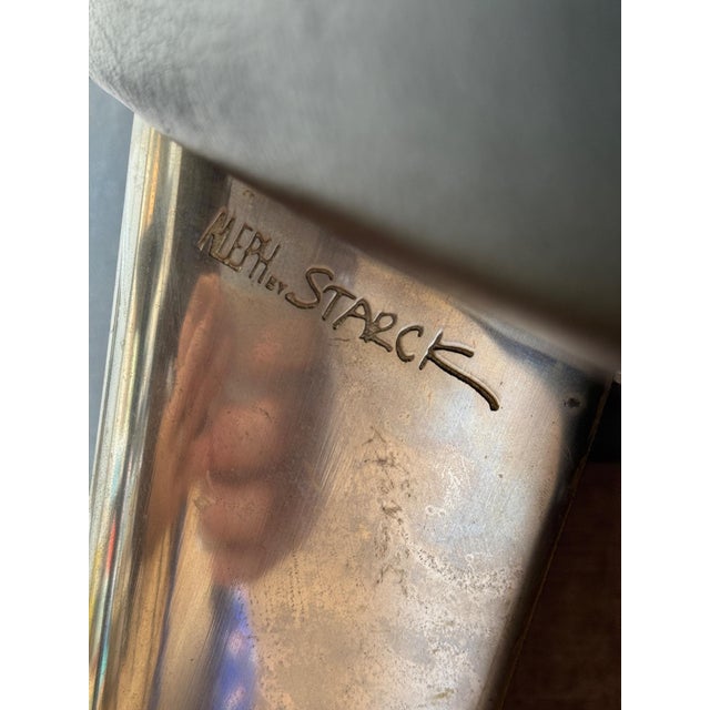 1980s Vintage J. Chairs by Philippe Starck for Aleph, 1989, Set of 2 For Sale - Image 5 of 11