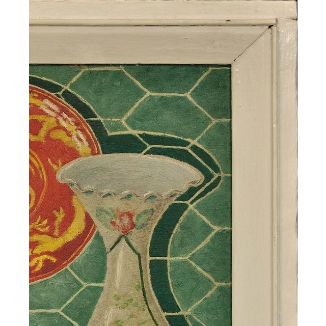 1940s Denis Mitchell, Still Life, Oil Painting, 1944, Framed For Sale - Image 5 of 18