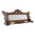 Antique Victorian Style Wall Mount Mirror With Towel Rack For Sale