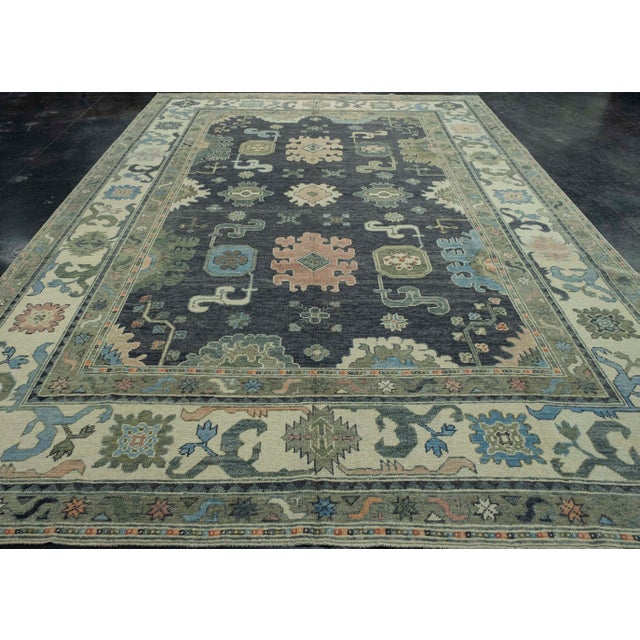 Turkish Oushak Rug 9'10" x 13'10" #17181 Explore a curated collection of hallway runners, wool rugs, and handmade...