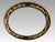 English Friedman Brothers Traditional Gold & Black Regency Ebonised Oval Wall Mirror, Decorative Arts Inc For Sale - Image 3 of 12